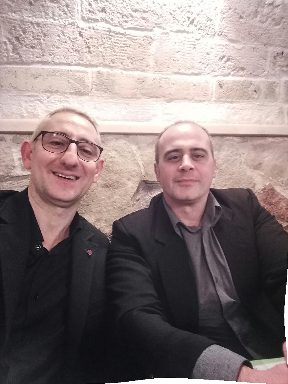 Con il maestro Paolo Debenedetto, conservatorio N. Piccinni di Bari 13.12.2016