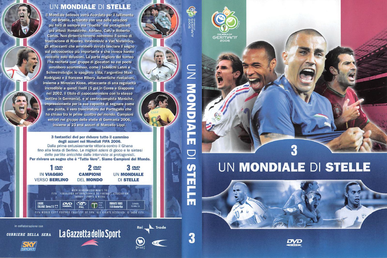 Nel 2006 altre sue composizioni vengono scelte per accompagnare le immagini dei mondiali di Germania nei DVD della Gazzetta dello sport che commemorano la vittoria della nazionale Italiana.